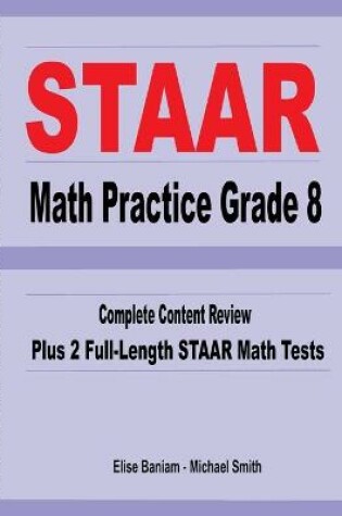 Cover of STAAR Math Practice Grade 8