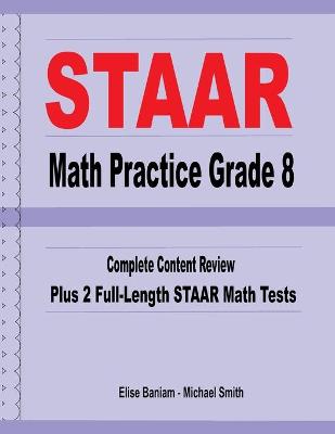 Book cover for STAAR Math Practice Grade 8