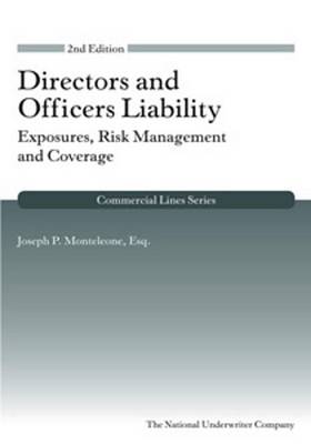 Cover of Directors and Officers Liability