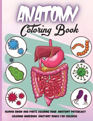 Book cover for Anatomy Coloring Book