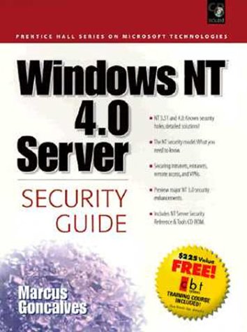 Book cover for Windows NT 4.0 Server Security Guide