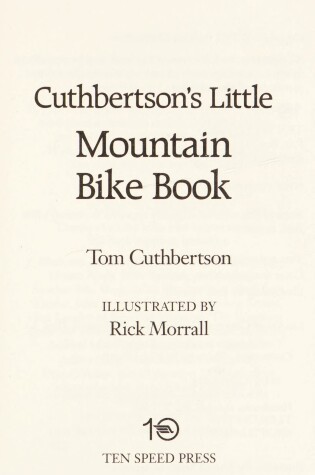 Cover of Cuthbertson's Little Mountain Bike Book