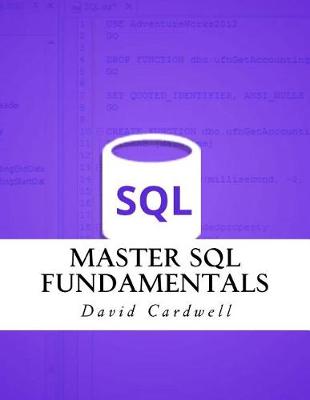 Book cover for Master SQL Fundamentals