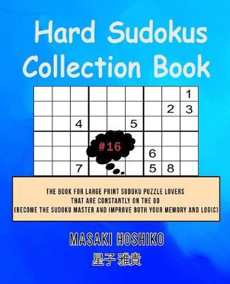 Book cover for Hard Sudokus Collection Book #16