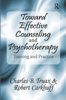 Book cover for Toward Effective Counseling and Psychotherapy