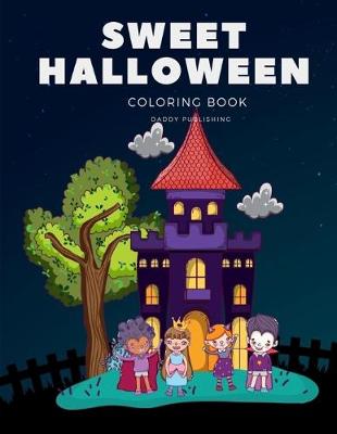 Book cover for Sweet Halloween Coloring Book