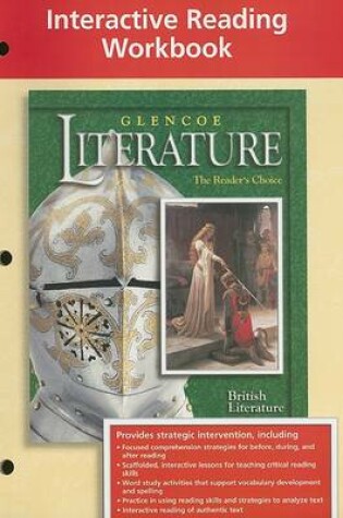 Cover of Glencoe Literature Interactive Reading Workbook, British Literature,Grade 12