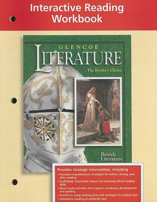 Book cover for Glencoe Literature Interactive Reading Workbook, British Literature,Grade 12