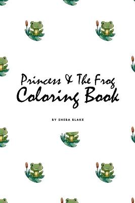 Book cover for Princess and the Frog Coloring Book for Children (6x9 Coloring Book / Activity Book)