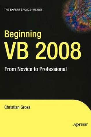 Cover of Beginning VB 2008