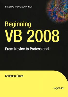 Book cover for Beginning VB 2008