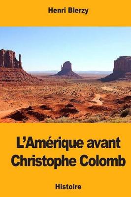 Book cover for L'Amerique avant Christophe Colomb