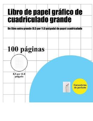 Cover of Libro de papel grafico de cuadriculado grande