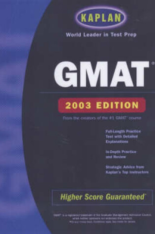 Cover of Kaplan GMAT