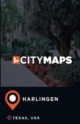 Book cover for City Maps Harlingen Texas, USA