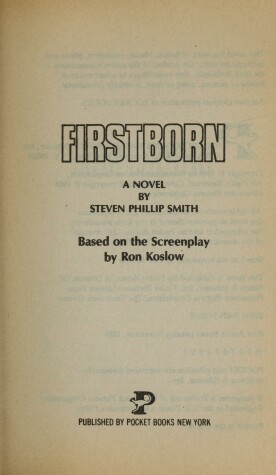 Book cover for 1st Born