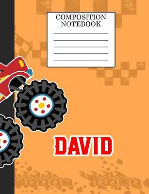 Book cover for Composition Notebook David