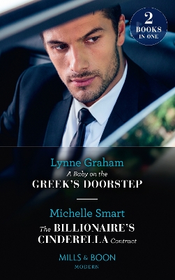 Book cover for A Baby On The Greek's Doorstep / The Billionaire's Cinderella Contract