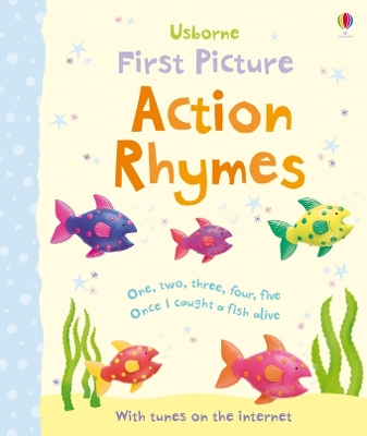 Book cover for First Picture Action Rhymes