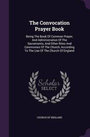 Cover of The Convocation Prayer Book