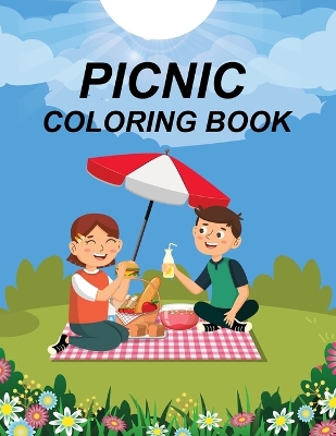 Book cover for Picnic Coloring Book