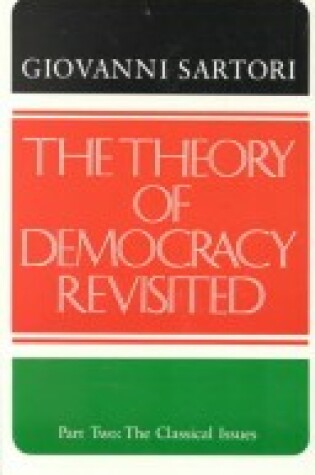 Cover of The Theory of Democracy Revisited