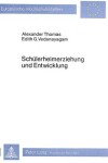 Book cover for Schuelerheimerziehung Und Entwicklung