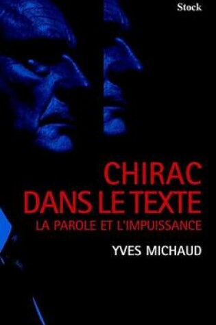 Cover of Chirac Dans Le Texte