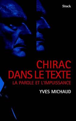 Book cover for Chirac Dans Le Texte