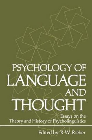 Cover of Psychology of Language and Thought