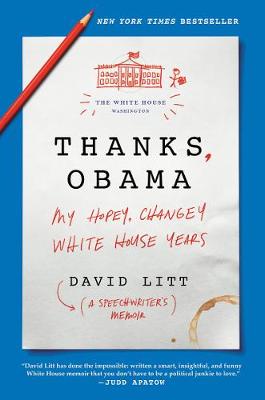 Book cover for Thanks, Obama