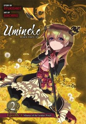 Book cover for Umineko WHEN THEY CRY Episode 4: Alliance of the Golden Witch, Vol. 2