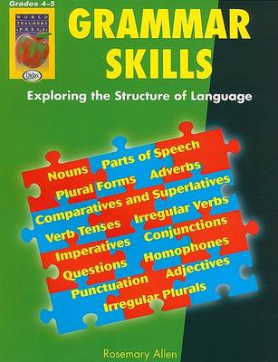 Book cover for Grammar Skills, Grades 4-5