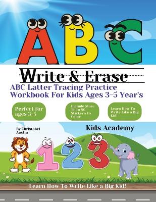 Book cover for Latter Tracing Practice Workbook For Kids Ages 3-5 Year's