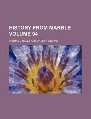 Book cover for History from Marble Volume 94