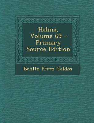 Book cover for Halma, Volume 69 - Primary Source Edition