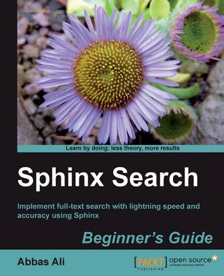 Book cover for Sphinx Search Beginner's Guide