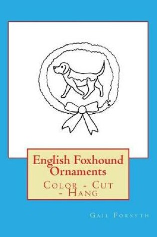 Cover of English Foxhound Ornaments