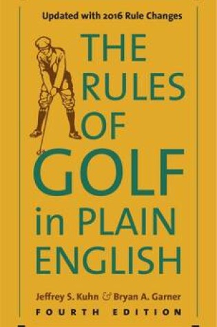 Cover of Rules of Golf in Plain English, Fourth Edition