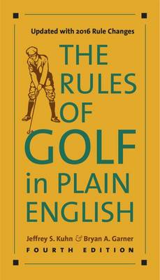 Book cover for Rules of Golf in Plain English, Fourth Edition