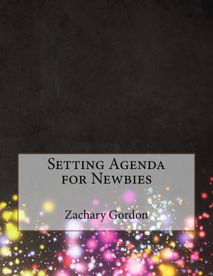 Book cover for Setting Agenda for Newbies