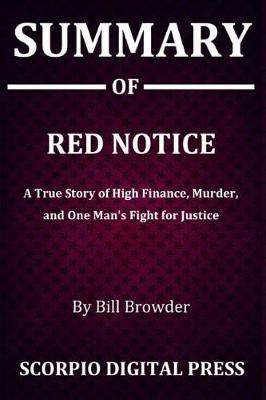 Book cover for Summary Of RED NOTICE
