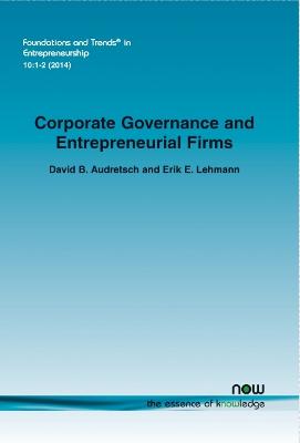 Book cover for Corporate Governance and Entrepreneurial Firms