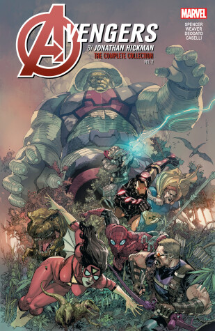 Book cover for AVENGERS BY JONATHAN HICKMAN: THE COMPLETE COLLECTION VOL. 2