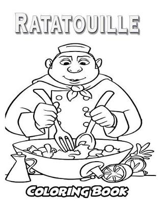 Book cover for Ratatouille Coloring Book