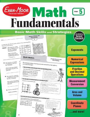 Cover of Math Fundamentals, Grade 5 Teacher Resource