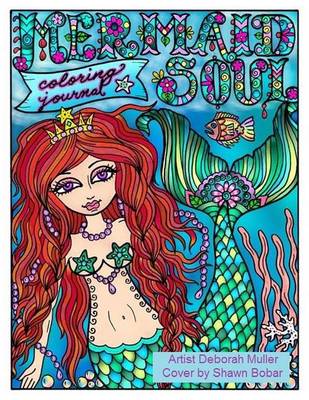 Book cover for Mermaid Soul Coloring Journal