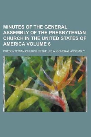 Cover of Minutes of the General Assembly of the Presbyterian Church in the United States of America (1864)