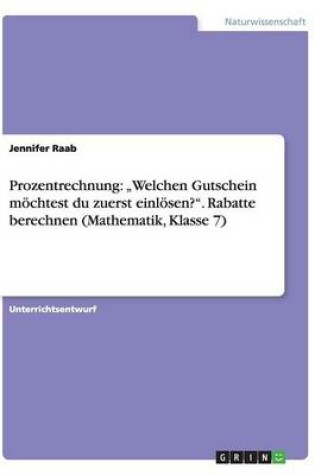 Cover of Prozentrechnung