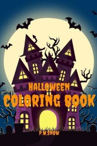 Cover of Halloween Coloring book